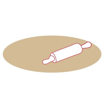 etape2-couper-pâte-feuilletée pate feuilletée pour tarte asperges